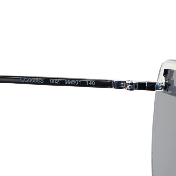 Gucci Mirrored Grey Cat Eye Sunglasses - Picture 4 of 5